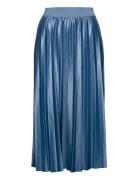 Vinitban Skirt - Noos Polvipituinen Hame Blue Vila