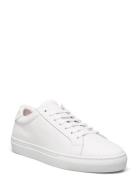 Theodor Leather Sneaker Matalavartiset Sneakerit Tennarit White Les De...