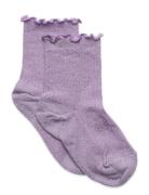 Doris Glitter Socks Sukat Purple Mp Denmark