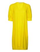 Kikoiw Yanca Dress Polvipituinen Mekko Yellow InWear