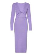 Lela Jenner Dress Polvipituinen Mekko Purple Bzr