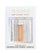 Lip Care Trio Huulikiilto Meikki Multi/patterned SIGMA Beauty