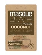 Masquebar Naturals Coconut Sheet Mask Kasvonaamio Meikki Nude Masque B...