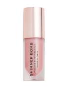 Revolution Shimmer Bomb Glimmer Huulikiilto Meikki Pink Makeup Revolut...