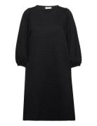 Fqbubble-Dress Polvipituinen Mekko Black FREE/QUENT