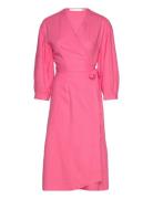 Amosiw Dress Polvipituinen Mekko Pink InWear
