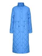Slffrida Quilted Coat B Tikkitakki Blue Selected Femme