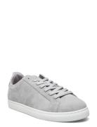 Slhevan New Suede Sneaker Matalavartiset Sneakerit Tennarit Grey Selec...
