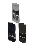 Nmmjolton Batman 3P Sock Wab Sukat Multi/patterned Name It