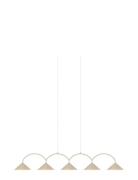 Pendant Curve 5 Home Lighting Lamps Ceiling Lamps Pendant Lamps Beige ...