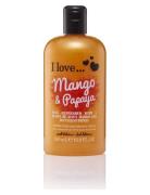 I Love Bath Shower Mango Papaya 500Ml Suihkugeeli Nude I LOVE