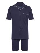 Cotton-Lng-Set Pyjama Navy Polo Ralph Lauren