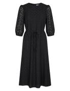Nuviol Dress Polvipituinen Mekko Black Nümph