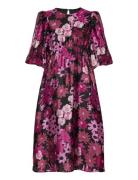 Annie Dress Polvipituinen Mekko Pink Fabienne Chapot