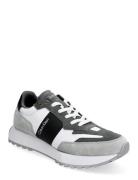 Low Top Lace Up Matalavartiset Sneakerit Tennarit Grey Calvin Klein