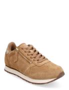 Ydun Suede Zipper Matalavartiset Sneakerit Tennarit Brown WODEN