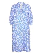 Daphnesz Dress Polvipituinen Mekko Blue Saint Tropez