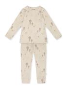 Emilio Homewear Set Pyjamasetti Pyjama Beige That's Mine