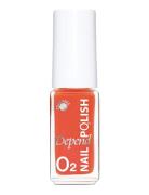 Minilack Oxygen Färg A734 Kynsilakka Meikki Orange Depend Cosmetic