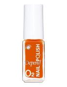 Minilack Oxygen Färg A733 Kynsilakka Meikki Orange Depend Cosmetic
