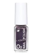 Minilack Oxygen Färg A709 Kynsilakka Meikki Black Depend Cosmetic