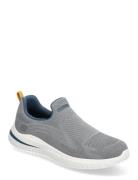 Mens Delson 3.0 Tennarit Sneakerit Grey Skechers