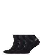 Slhwade 3-Pack Sneaker Sock Nilkkasukat Lyhytvartiset Sukat Black Sele...