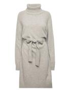 Mini Knit Dress Polvipituinen Mekko Grey IVY OAK