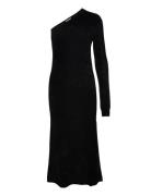 Shoulder Dress Polvipituinen Mekko Black Filippa K