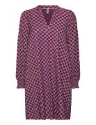 Cuchaina Giselle Dress Polvipituinen Mekko Purple Culture