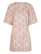 Claud Mini Dress Lyhyt Mekko Pink Second Female