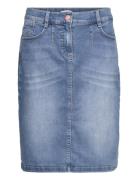 Skirt Woven Short Polvipituinen Hame Blue Gerry Weber Edition