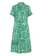Dress Woven Polvipituinen Mekko Green Gerry Weber Edition