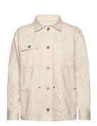 Denim Shirt Jacket Farkkutakki Denimtakki Cream Lauren Ralph Lauren