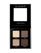 Tiramisu Eyeshadow Quad Luomiväri Paletti Meikki Multi/patterned SIGMA...