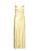 Demeter Midi Dress Polvipituinen Mekko Yellow Bardot