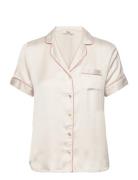 Gia Shirt Pyjama Top Toppi Cream Etam