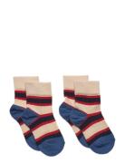 2 Pack Two T Striped Socks Sukat Multi/patterned FUB
