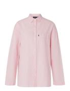 Icons Jennifer Organic Cotton Light Oxford Pajama Pyjama Pink Lexingto...