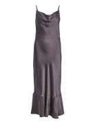 Objdebra Singlet Dress .C 124 Polvipituinen Mekko Purple Object