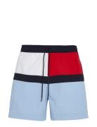 Medium Drawstring Uimashortsit Blue Tommy Hilfiger