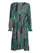 Cutara Short Dress Polvipituinen Mekko Multi/patterned Culture