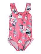 Nmfmyri Peppapig Swimsuit Cplg Uimapuku Uima-asut Pink Name It