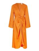 Noma Dress Polvipituinen Mekko Orange Second Female