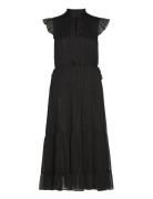 Senna Ofia Dress Polvipituinen Mekko Black Bruuns Bazaar