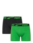 Puma Men Tailored Pouch Boxer 2P Bokserit Multi/patterned PUMA