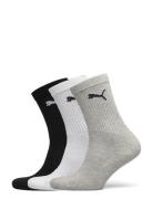 Puma Junior Crew Sock 3P Sukat Grey PUMA