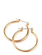 Pilgrim Earrings Gold Classic Accessories Jewellery Earrings Hoops Gol...