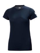 W Hh Tech T-Shirt Sport T-shirts & Tops Short-sleeved Navy Helly Hanse...