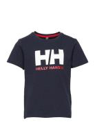 K Hh Logo T-Shirt Sport T-shirts Short-sleeved Blue Helly Hansen